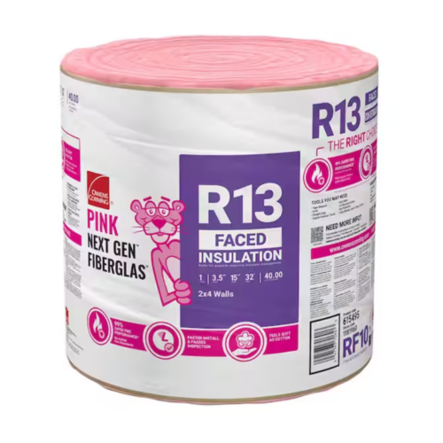 R13 Faced Insulation – Aislamiento revestido